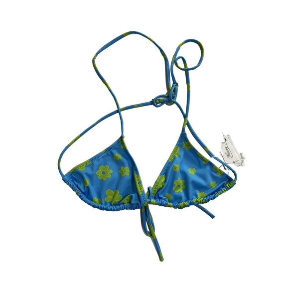 Heavy Manners Other - NWT Heavy Manners Triangle Front Tie Bikini Top in Miss August